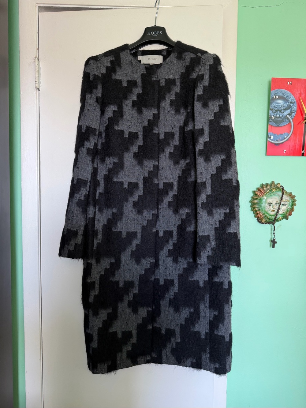 Black and Gray HOBBS Jacket